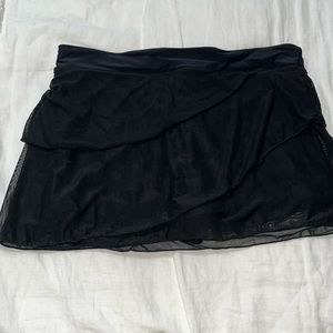 Beachsissi black size L swim skort